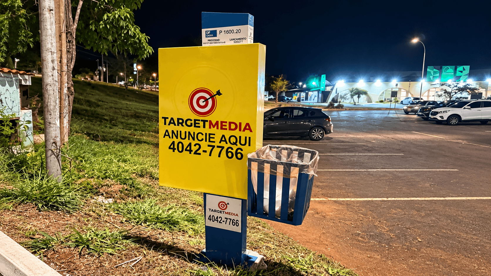 Totem — Estacionamento Pão de Açúcar  acesso Estrada Parque Península Norte (EPPN)