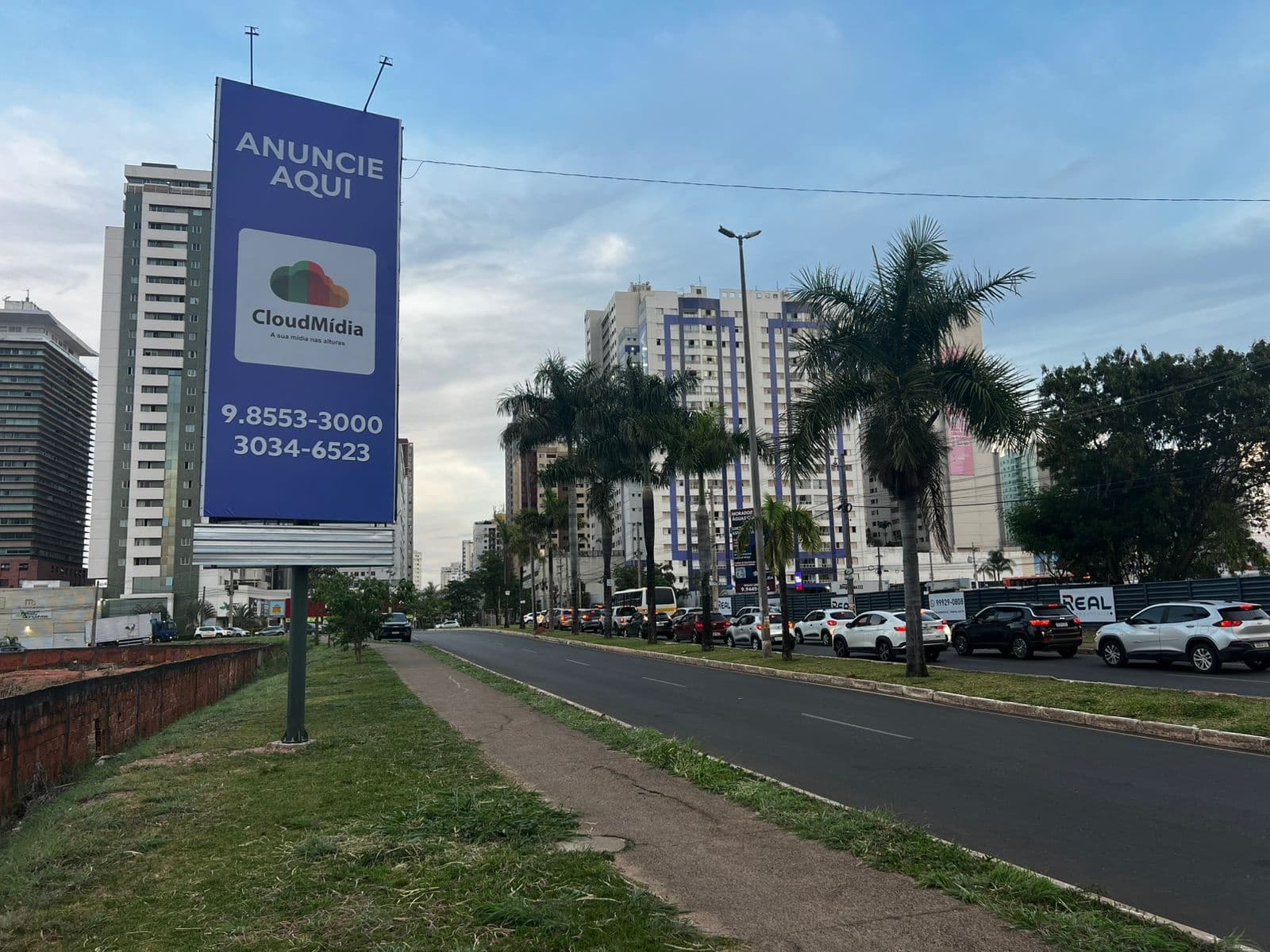 Frontlight Vertical — Avenida Araucárias