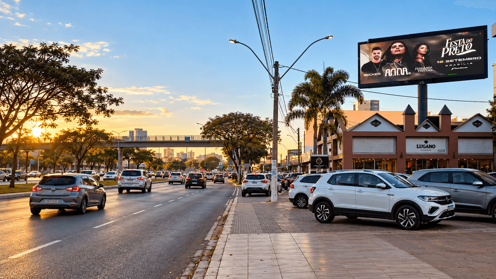 Painel de LED — LED | Taguatinga em frente ao Taguatinga Shopping