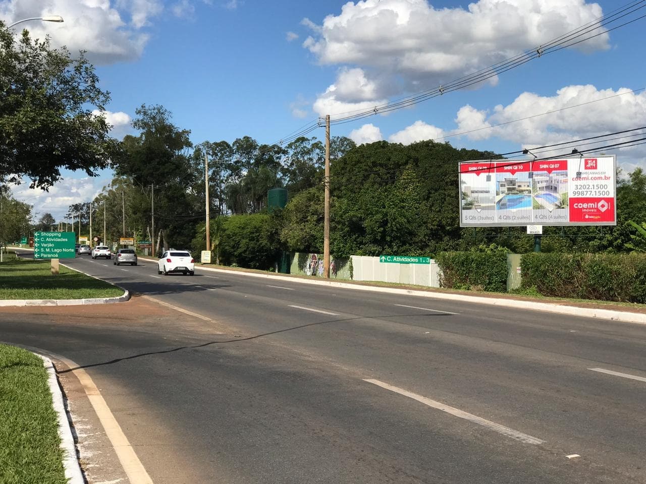 Triedo — Acesso ao Deck Norte, DF-009, Km 1.200