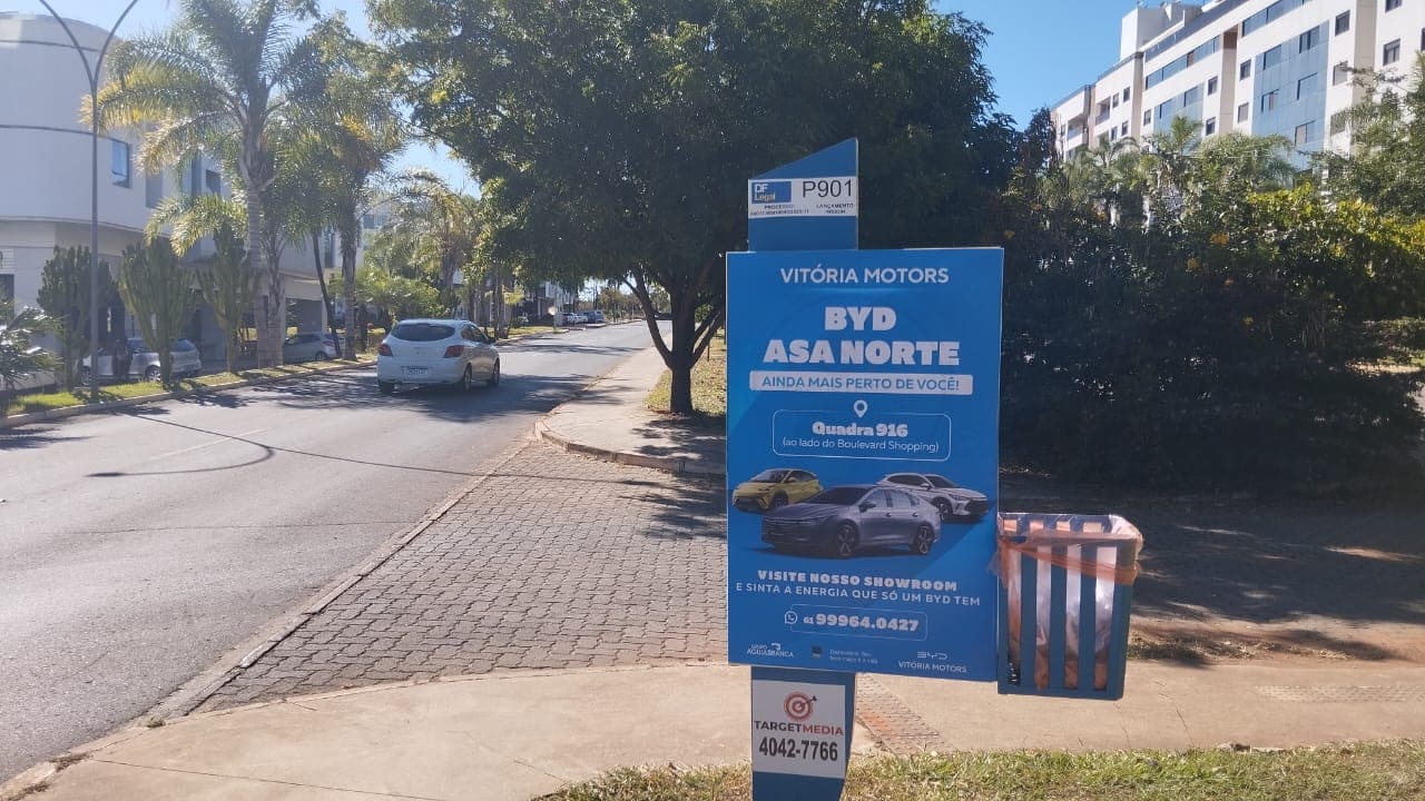 Totem — CLNW 10/11, Setor Noroeste, entre SQNW 310 e 311
