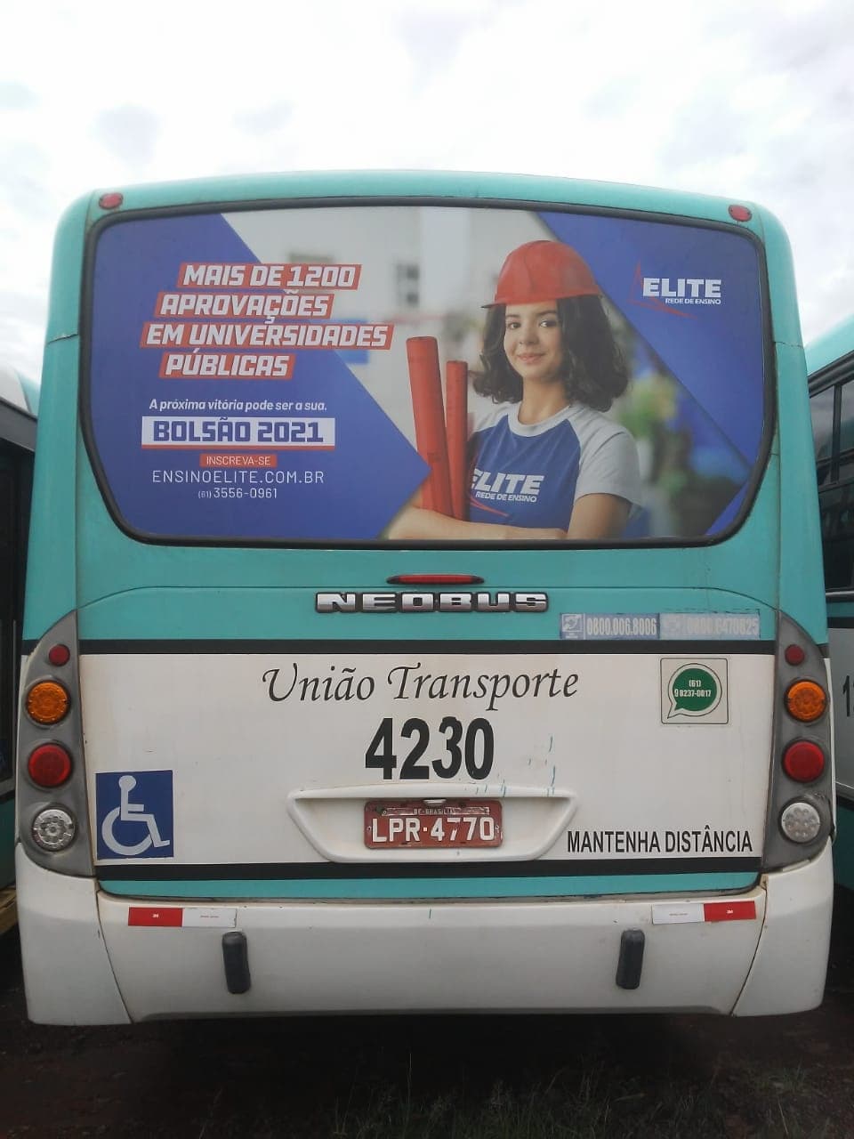 Busdoor — Águas Lindas, Cidade Ocidental, Monte Alto/Padre Bernardo/GO, Novo Gama, Valparaíso