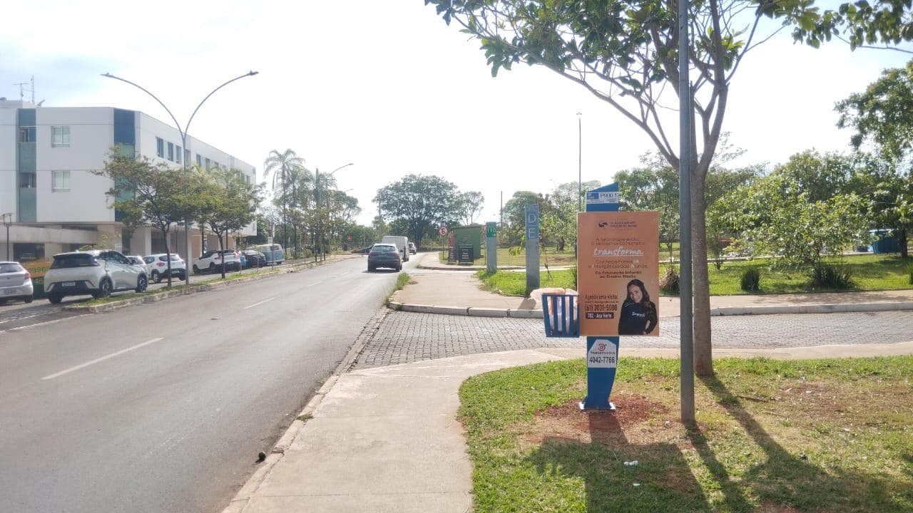 Totem — CLNW 10/11, Setor Noroeste, entre SQNW 310 e 311