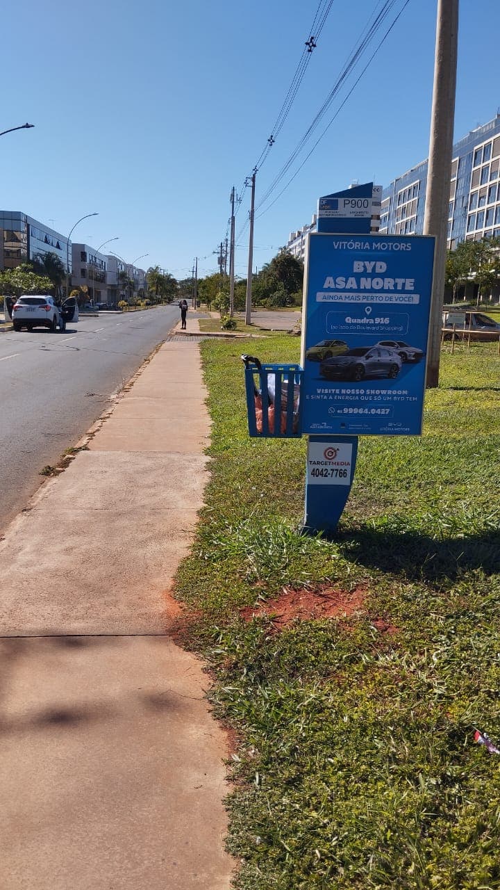 Totem — CLNW 10/11, Setor Noroeste, entre SQNW 310 e 311