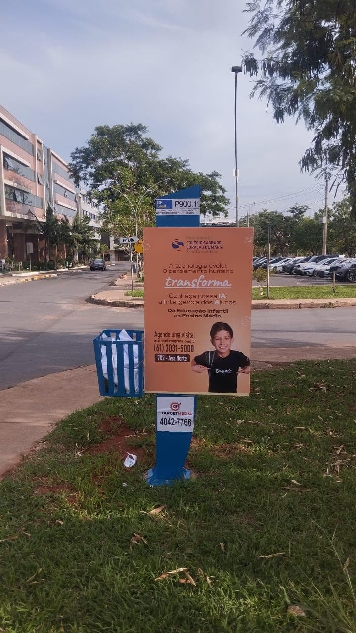 Totem — CLNW 10/11, Setor Noroeste, entre SQNW 310 e 311