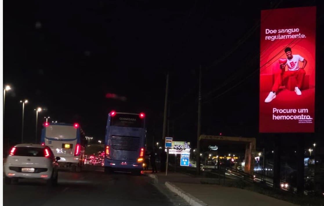 Painel de LED — Led sentido Taguatinga Sul