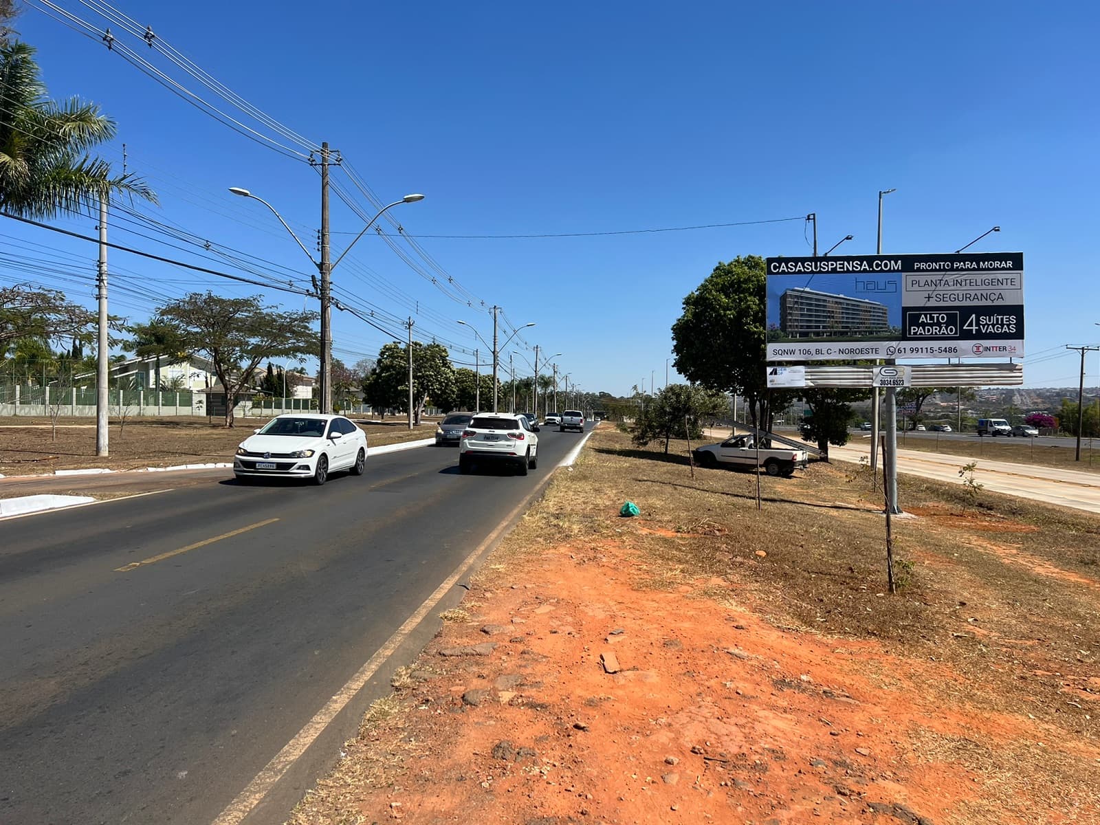 Minifront — DF-025, Km 0.581, SMPW, Trecho 1, Quadra 14