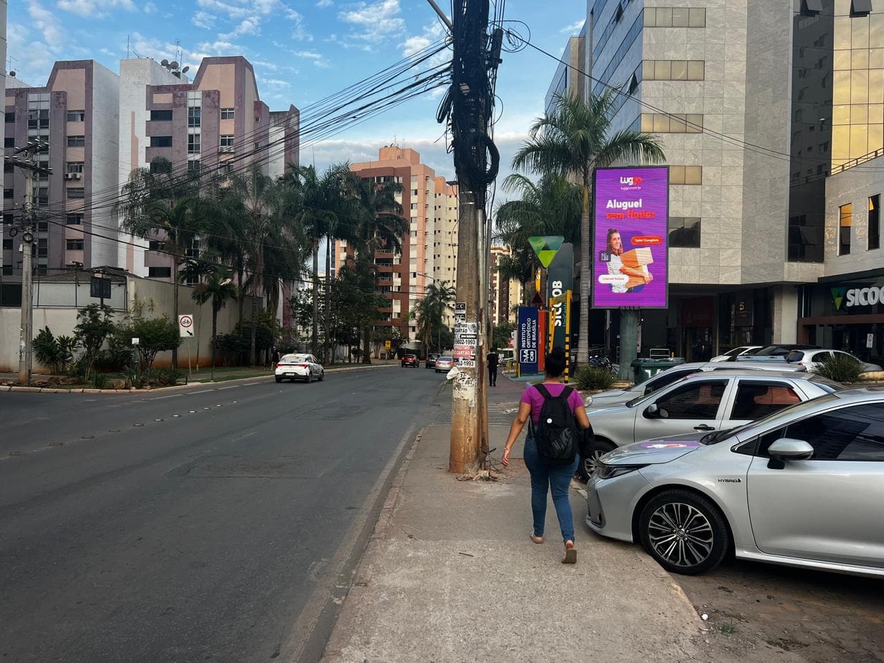 Painel de LED — LED | Águas Claras av. Araucárias ao lado do SICOOB