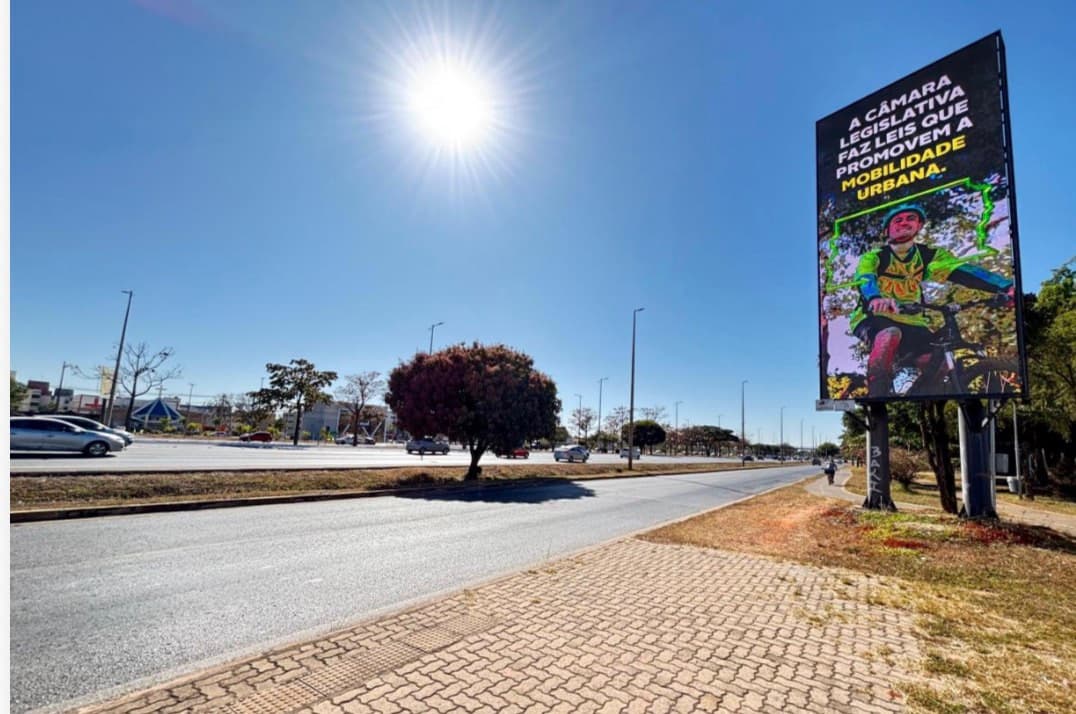 Painel de LED — LED EPTG sentido Plano Piloto